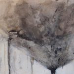 Growing, akryl og tusch på lærred 89 x 116, 5.600kr